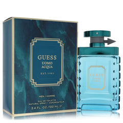 Guess Uomo Acqua by Guess for Men. Eau De Toilette Spray 3.4 oz | Perfumepur.com