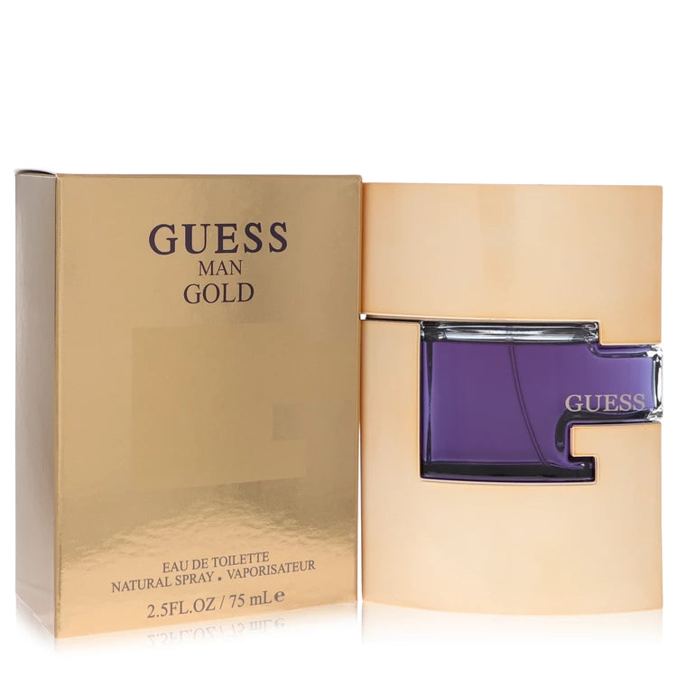Guess Gold by Guess for Men. Eau De Toilette Spray 2.5 oz  | Perfumepur.com