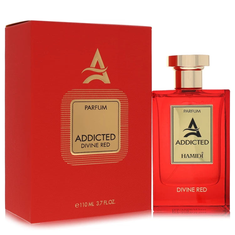 Hamidi Hamidi Addicted Divine Red by Hamidi Parfum Spray for women 3.7 oz (109ml)