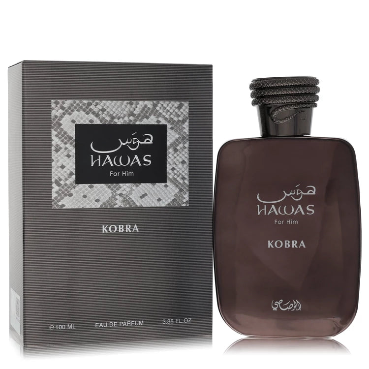 Hawas Kobra by Rasasi for Men. Eau De Parfum Spray 3.38 oz | Perfumepur.com