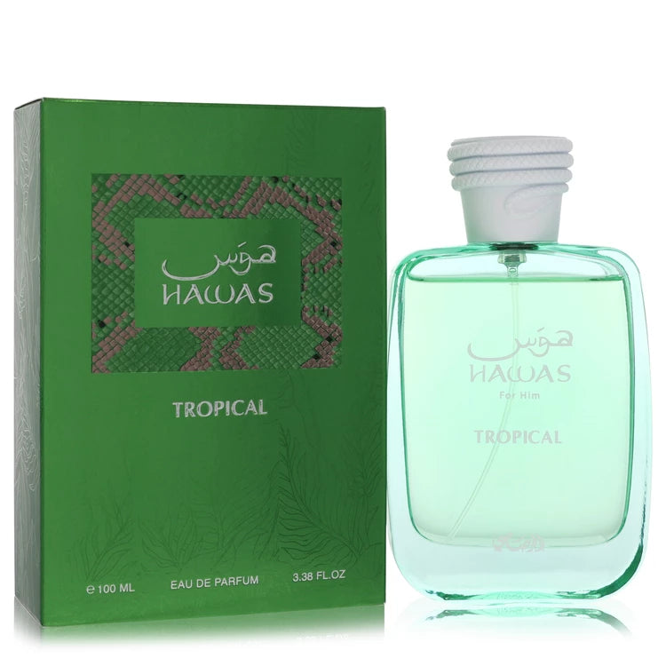 Hawas Tropical by Rasasi for Men. Eau De Parfum Spray (Unboxed) 3.38 oz | Perfumepur.com