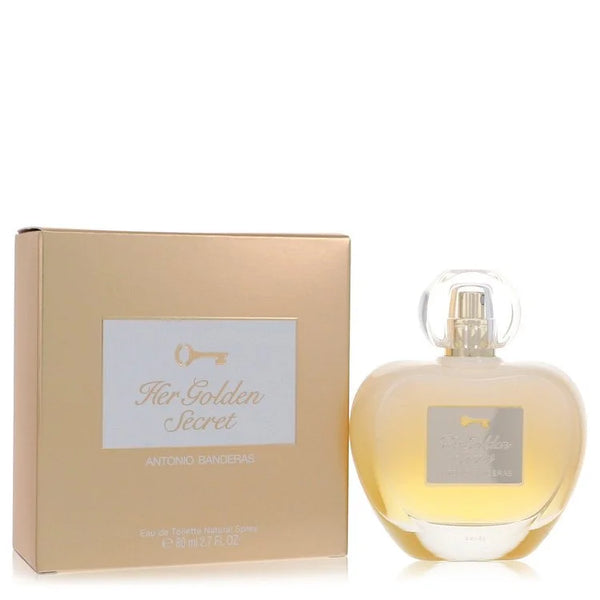 Her Golden Secret by Antonio Banderas for Women. Eau De Toilette Spray 2.7 oz | Perfumepur.com