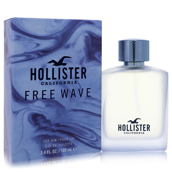 Hollister Free Wave by Hollister for Men. Eau De Toilette Spray 3.4 oz | Perfumepur.com