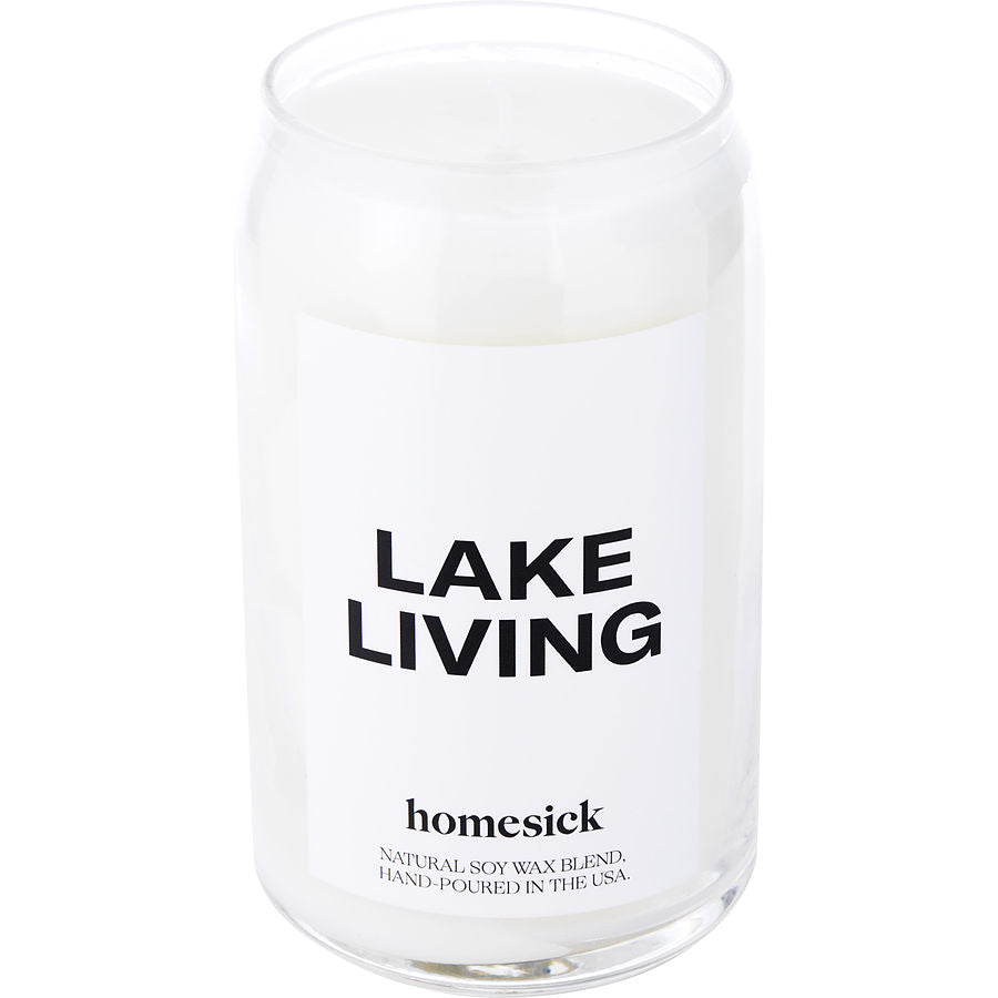 Homesick Lake Living By Homesick for Unisex. Scented Candle 13.75 oz | Perfumepur.com