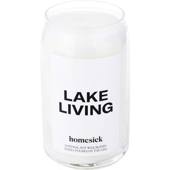 Homesick Lake Living By Homesick for Unisex. Scented Candle 13.75 oz | Perfumepur.com