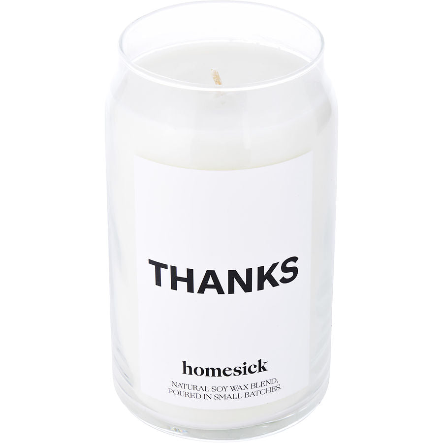 Homesick Thanks By Homesick for Unisex. Scented Candle 13.75 oz | Perfumepur.com