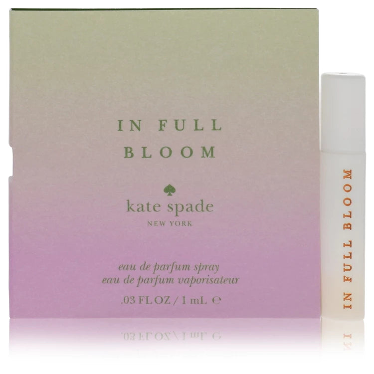 In Full Bloom by Kate Spade for Women. Vial (sample) .05 oz | Perfumepur.com