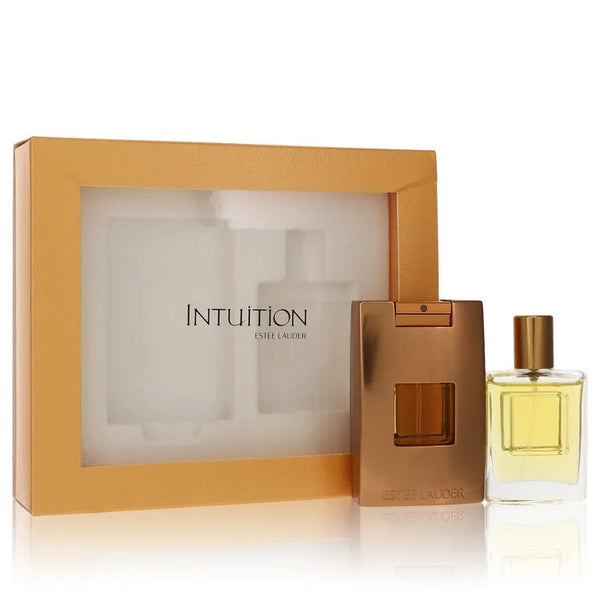 Intuition by Estee Lauder for Women. Gift Set (.5 oz Refillable Portable Fragrance Spray + 0.5 oz Refill) | Perfumepur.com