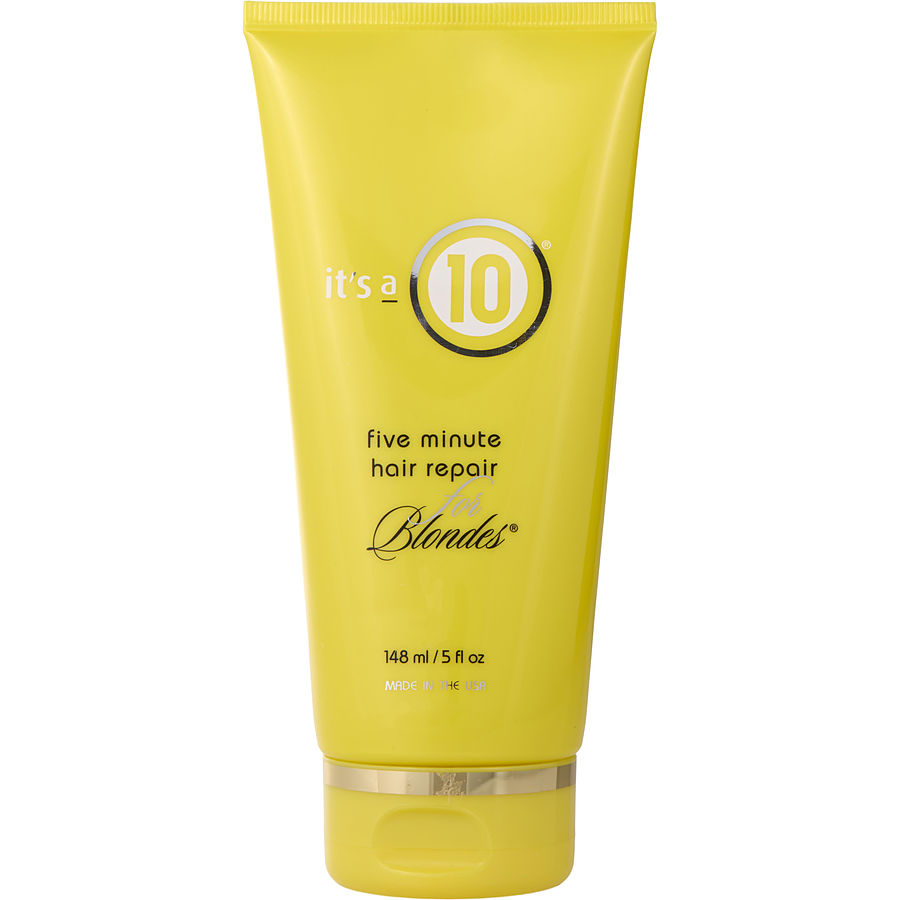 Its A 10 By It's A 10 for Unisex. Miracle Five Minute Hair Repair For Blondes 5 oz | Perfumepur.com