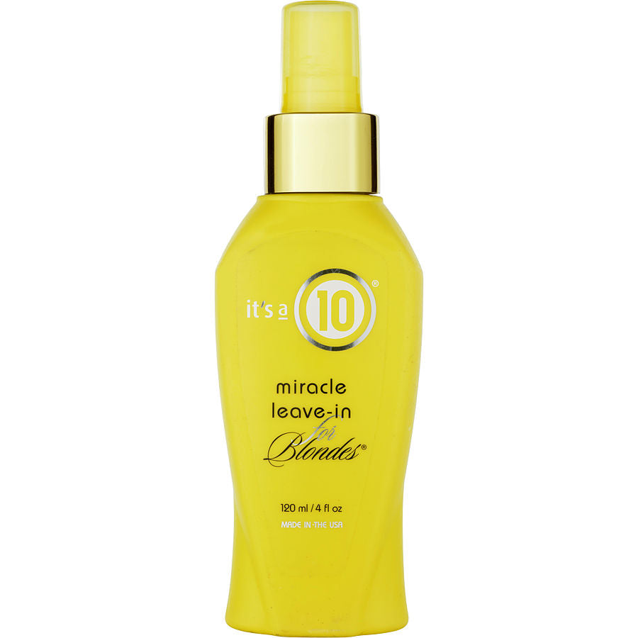 Its A 10 By It's A 10 for Unisex. Miracle Leave In Product For Blondes 4 oz | Perfumepur.com