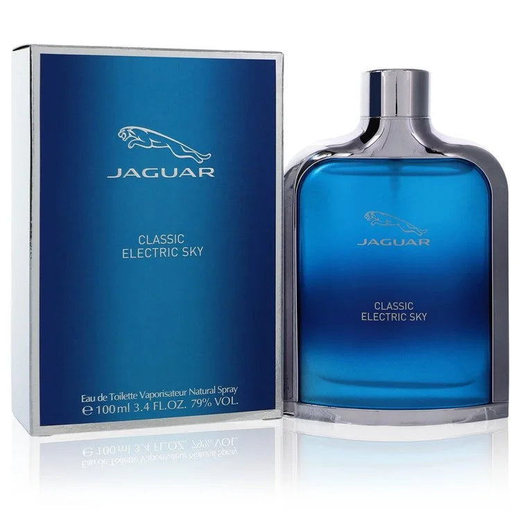 Jaguar Classic Electric Sky by Jaguar for Men. Eau De Toilette Spray 3.4 oz | Perfumepur.com