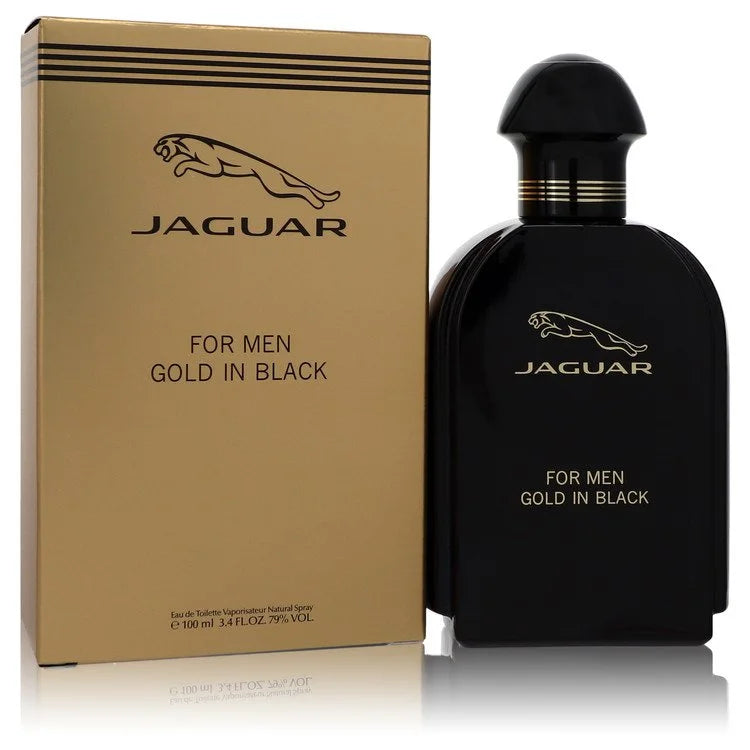 Jaguar Gold In Black by Jaguar for Men. Eau De Toilette Spray (Tester) 3.4 oz | Perfumepur.com