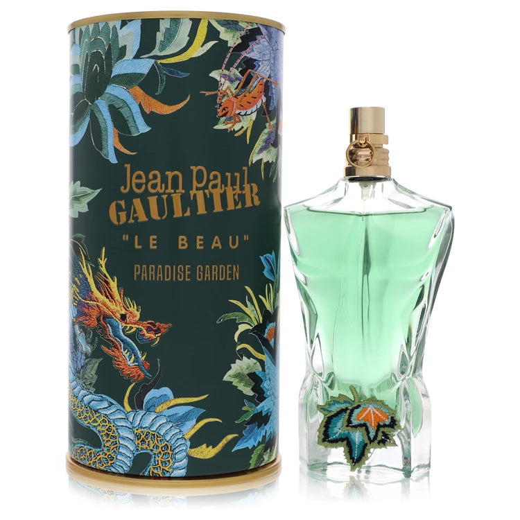 Jean Paul Gaultier Le Beau Paradise Garden by Jean Paul Gaultier for Men. Eau De Parfum Spray 2.5 oz | Perfumepur.com