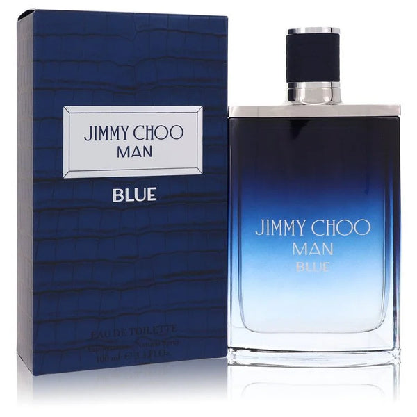Jimmy Choo Man Blue by Jimmy Choo for Men. Eau De Toilette Spray 3.3 oz | Perfumepur.com