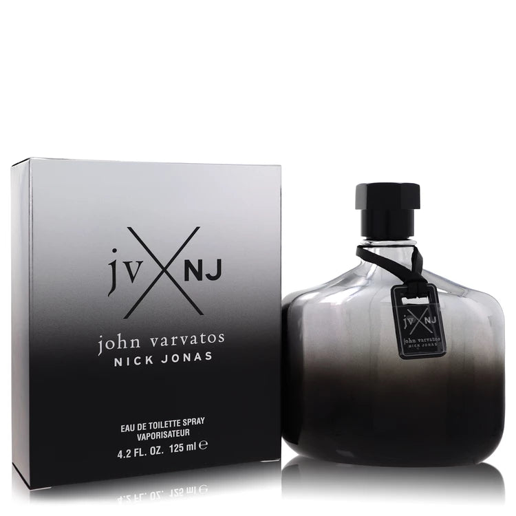 John Varvatos Nick Jonas JV X NJ by John Varvatos for Men. Eau De Toilette Spray (Silver Edition) 4.2 oz | Perfumepur.com