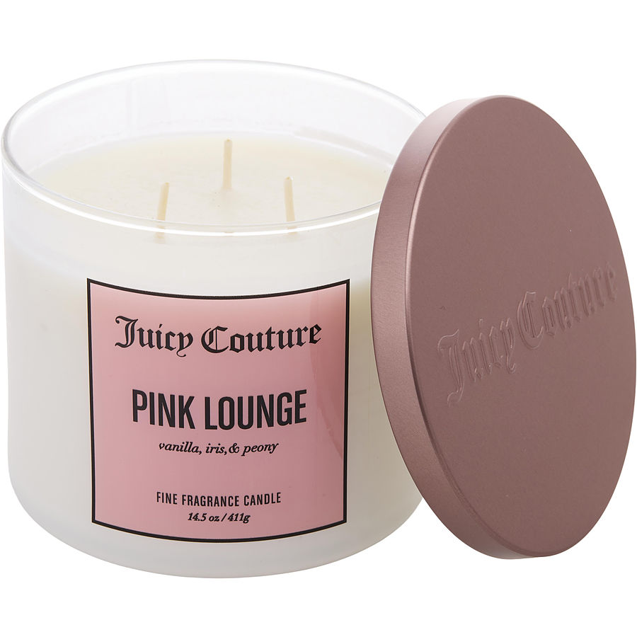Juicy Couture Pink Lounge By Juicy Couture for Unisex. Candle 14.5 oz | Perfumepur.com
