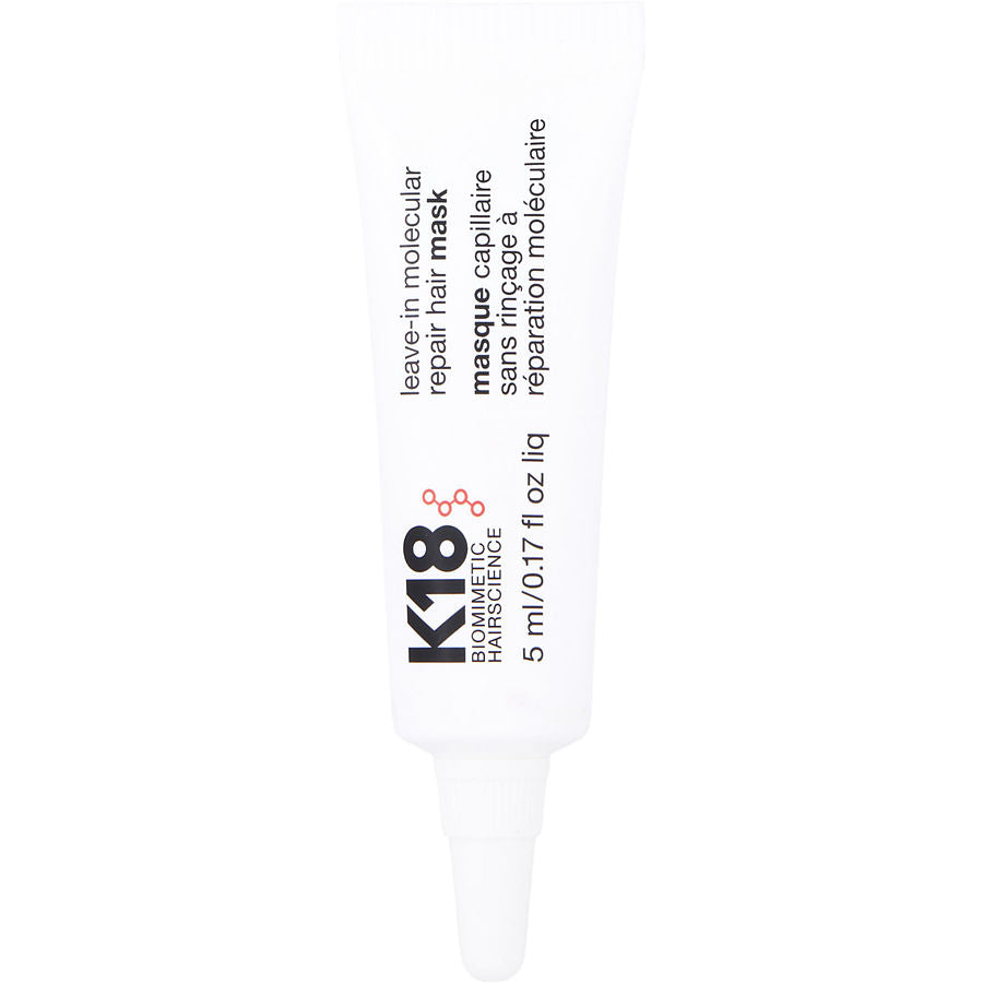 K18 By K18 for Unisex. Leave-In Molecular Repair Hair Mask 0.17 oz | Perfumepur.com