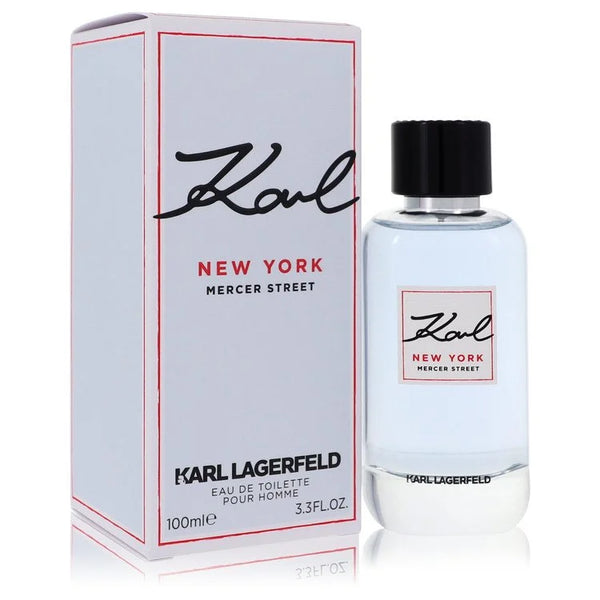 Karl New York Mercer Street by Karl Lagerfeld for Men. Eau De Toilette Spray 3.3 oz | Perfumepur.com