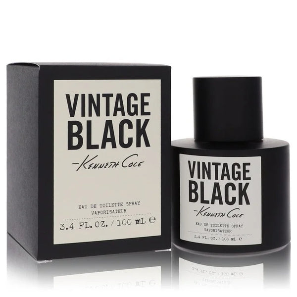 Kenneth Cole Vintage Black by Kenneth Cole for Men. Eau De Toilette Spray 3.4 oz | Perfumepur.com