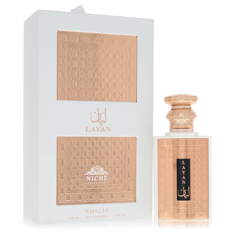 Khalis Khalis Layan Niche Collection by Khalis Eau de Parfum Spray for women 3.4 oz (100ml)