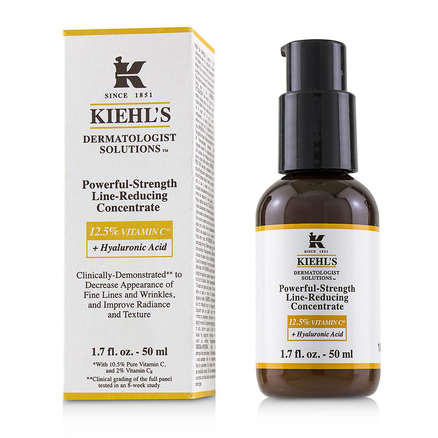 Kiehl's By Kiehl's for Women. Dermatologist Solutions Powerful-Strength Line-Reducing Concentrate (With 12.5% Vitamin C + Hyaluronic Acid) (50ml/1.7oz) | Perfumepur.com