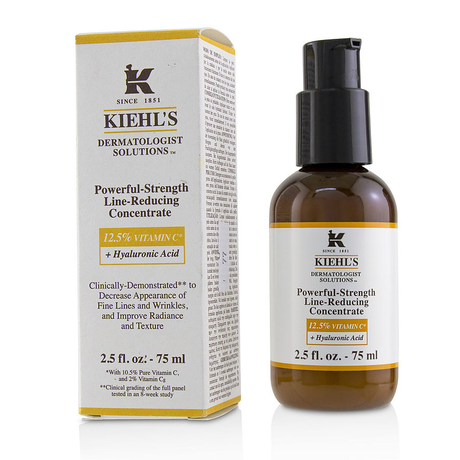 Kiehl's By Kiehl's for Women. Dermatologist Solutions Powerful-Strength Line-Reducing Concentrate (With 12.5% Vitamin C + Hyaluronic Acid) (75ml/2.5oz) | Perfumepur.com