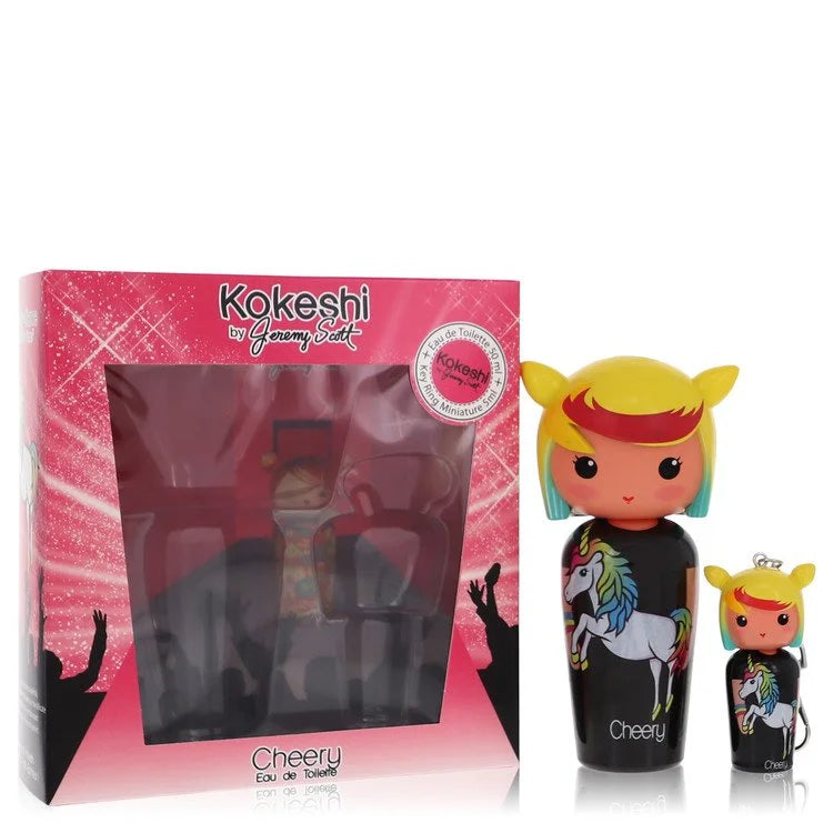 Kokeshi Cheery by Kokeshi for Women. Eau De Toilette Spray + Free Key Ring Mini EDT Spray 1.7 oz | Perfumepur.com