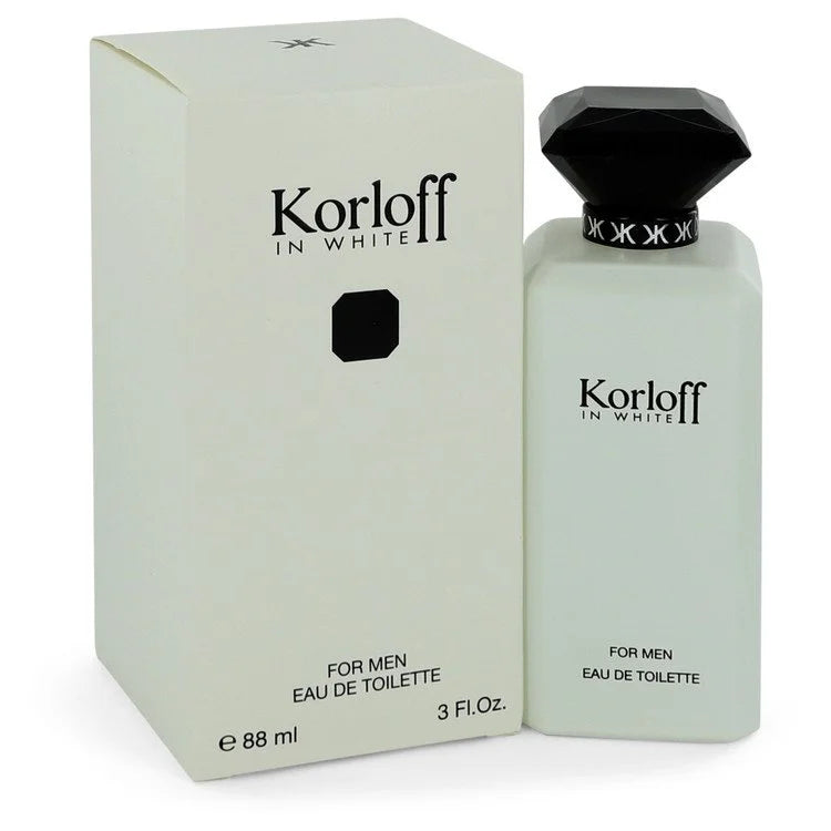 Korloff In White by Korloff for Men. Eau De Toilette Spray 3 oz | Perfumepur.com