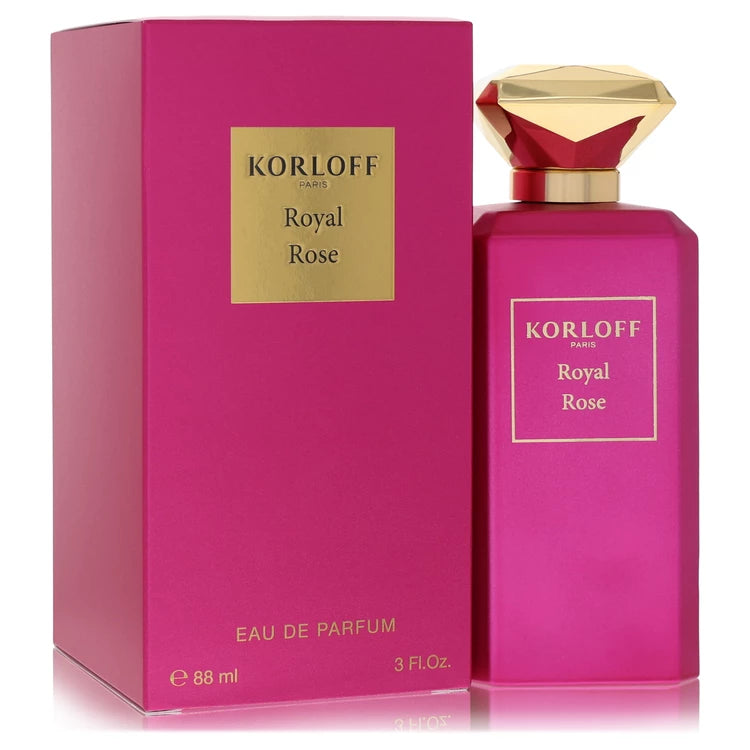 Korloff Royal Rose by Korloff for Women. Eau De Parfum Spray 3 oz | Perfumepur.com