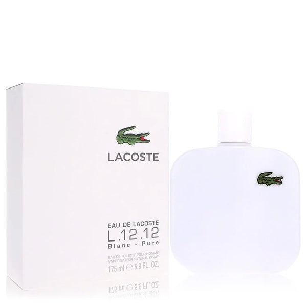 Lacoste Eau De Lacoste L.12.12 Blanc by Lacoste for Men. Eau De Toilette Spray 5.9 oz | Perfumepur.com