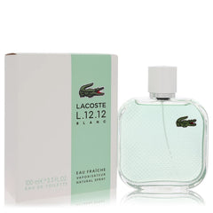 Lacoste Eau De Lacoste L.12.12 Blanc Eau Fraichie by Lacoste for Men. Eau De Toilette Spray (Unboxed) 3.4 oz | Perfumepur.com
