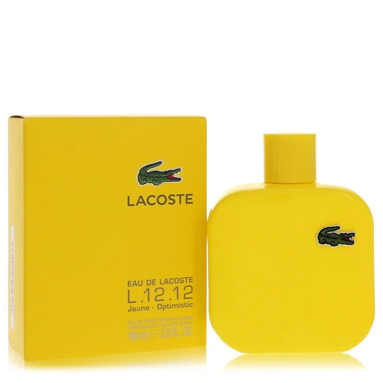 Lacoste Eau De Lacoste L.12.12 Jaune by Lacoste for Men. Eau De Toilette Spray (Unboxed) 5.9 oz | Perfumepur.com