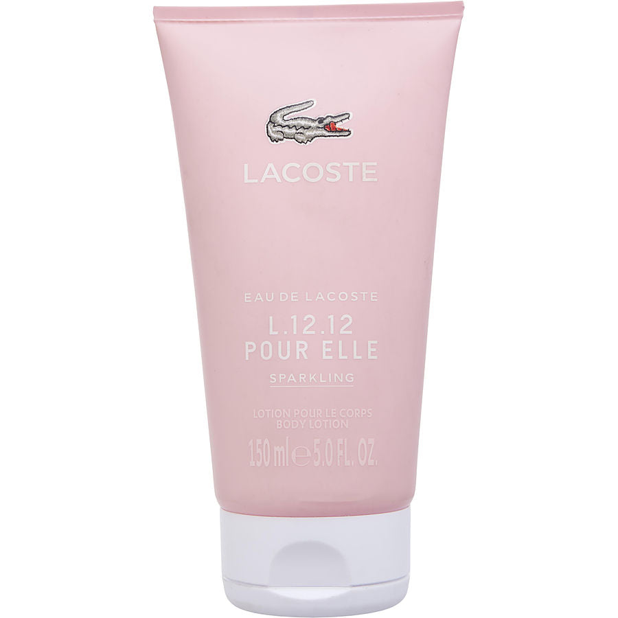 Lacoste Eau De Lacoste L.12.12 Pour Elle Sparkling By Lacoste for Women. Body Lotion 5 oz | Perfumepur.com
