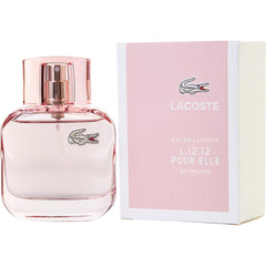 Lacoste Eau De Lacoste L.12.12 Pour Elle Sparkling By Lacoste for Women. Eau De Toilette Spray 1.6 oz | Perfumepur.com