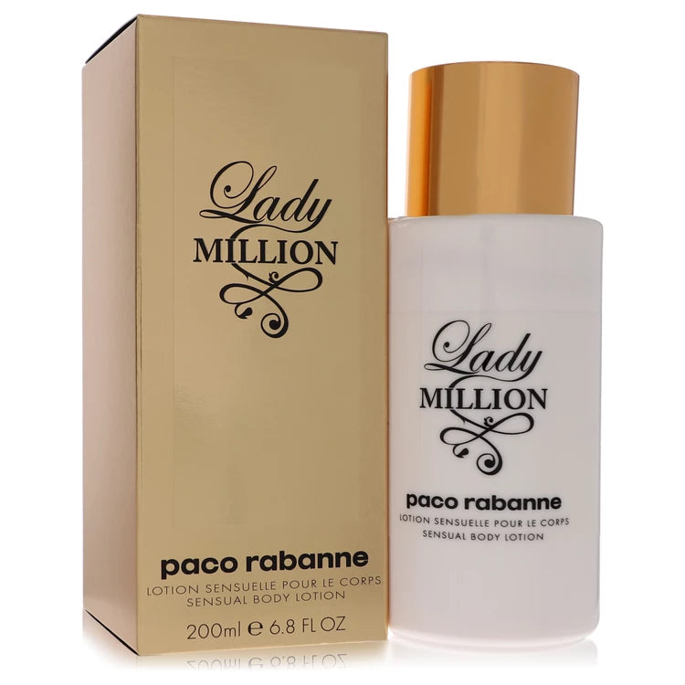 Lady Million by Paco Rabanne for Women. Body Lotion 6.8 oz | Perfumepur.com