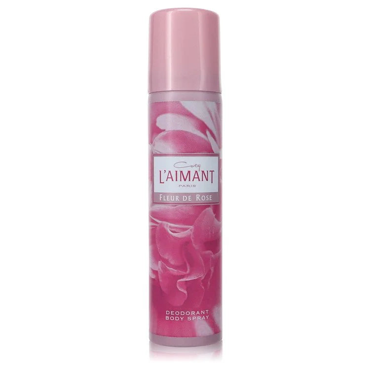 L'aimant Fleur Rose by Coty for Women. Deodorant Spray 2.5 oz | Perfumepur.com