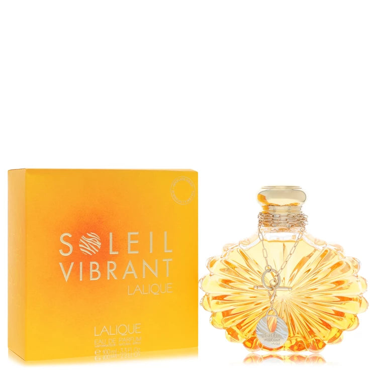 Lalique Soleil Vibrant by Lalique for Women. Eau De Parfum Spray 3.4 oz | Perfumepur.com