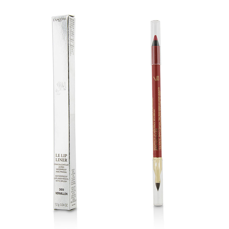 Lancome By Lancome for Women. Le Lip Liner Waterproof Lip Pencil With Brush - #369 Vermillon (1.2g/0.04oz) | Perfumepur.com