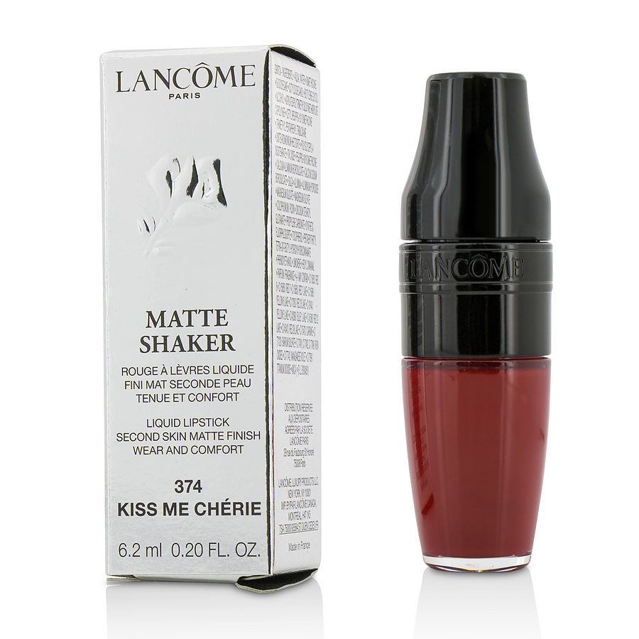 Lancome By Lancome for Women. Matte Shaker Liquid Lipstick - # 374 Kiss Me Cherie (6.2ml/0.2oz) | Perfumepur.com