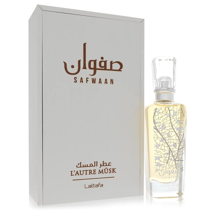 Lattafa Safwaan L'autre Musk by Lattafa for Unisex. Eau De Parfum Spray (Unisex) 3.4 oz | Perfumepur.com