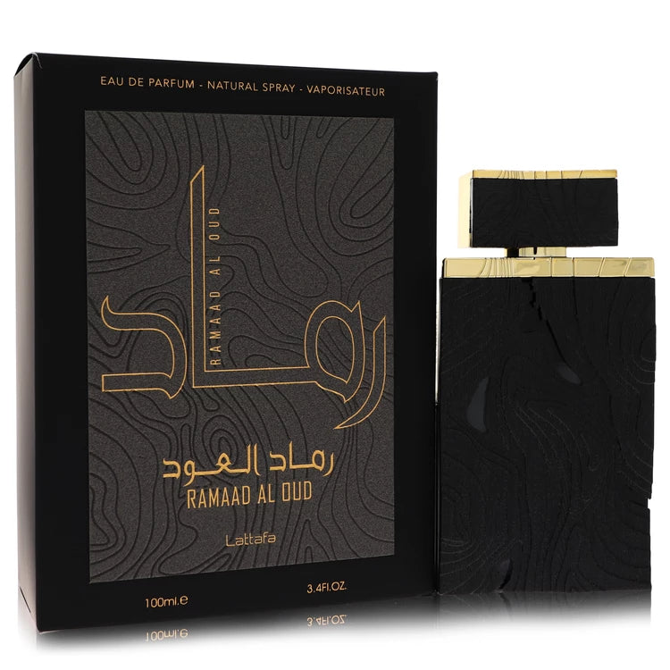 Lattafa Ramaad Al Oud by Lattafa for Unisex. Eau De Parfum Spray (Unisex) 3.4 oz | Perfumepur.com