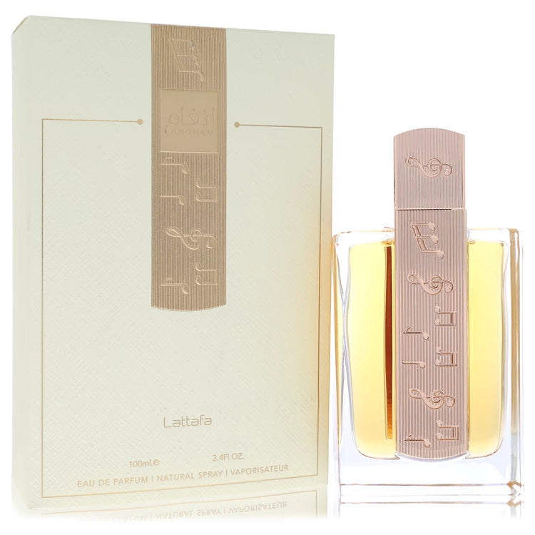 Lattafa Angham by Lattafa for Unisex. Eau De Parfum Spray (Unisex Unboxed) 3.4 oz | Perfumepur.com