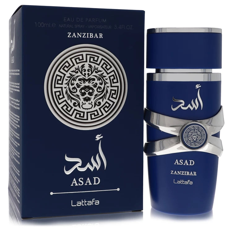 Lattafa Asad Zanzibar by Lattafa for Men. Eau De Parfum Spray (Limited Edition) 3.4 oz | Perfumepur.com