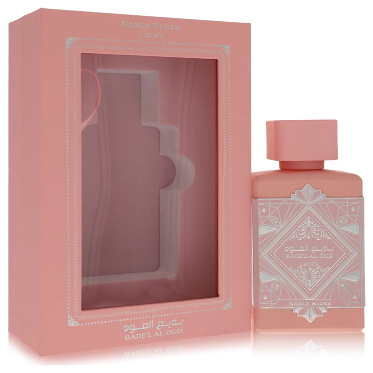 Lattafa Badee Al Oud Noble Blush by Lattafa for Women. Eau De Parfum Spray (Unboxed) 3.4 oz | Perfumepur.com