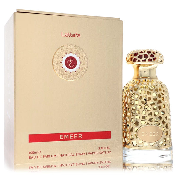 Lattafa Emeer by Lattafa for Unisex. Eau De Parfum Spray (Unisex) 3.4 oz | Perfumepur.com