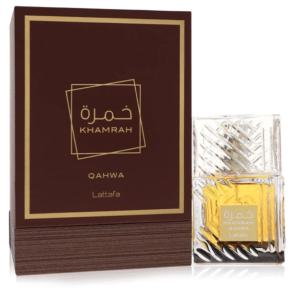 Lattafa Khamrah Qahwa by Lattafa for Unisex. Eau De Parfum Spray (Unisex) 3.4 oz | Perfumepur.com