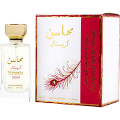 Lattafa Mahasin Crystal By Lattafa for Women. Eau De Parfum Spray 3.4 oz | Perfumepur.com