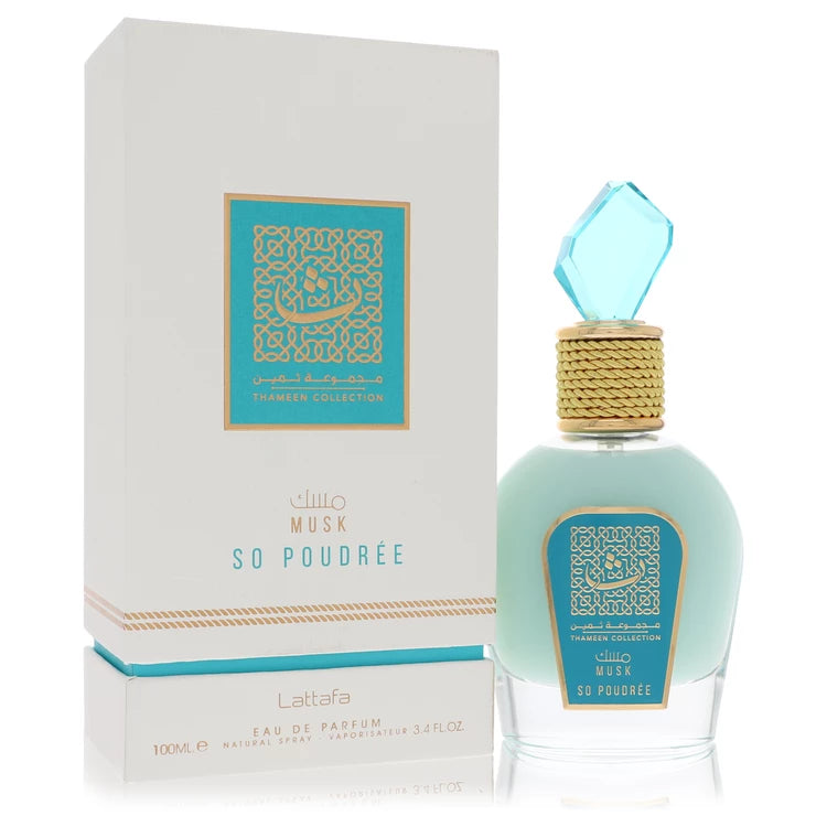 Lattafa Musk So Poudree by Lattafa for Unisex. Eau De Parfum Spray (Unisex Unboxed) 3.4 oz | Perfumepur.com
