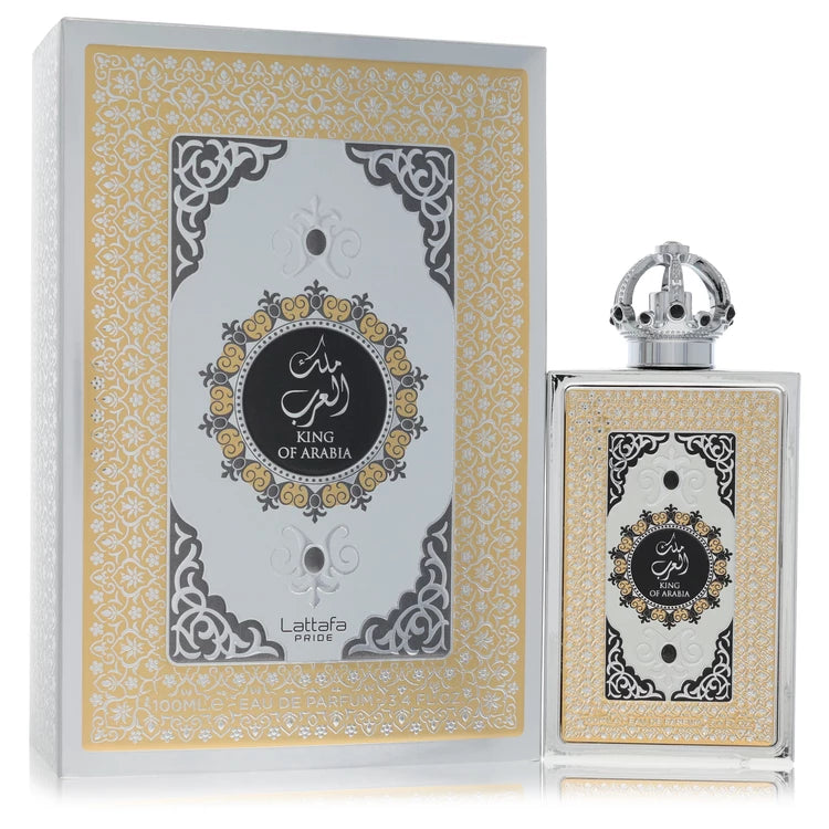 Lattafa Pride King Of Arabia by Lattafa for Men. Eau De Parfum Spray 3.4 oz | Perfumepur.com