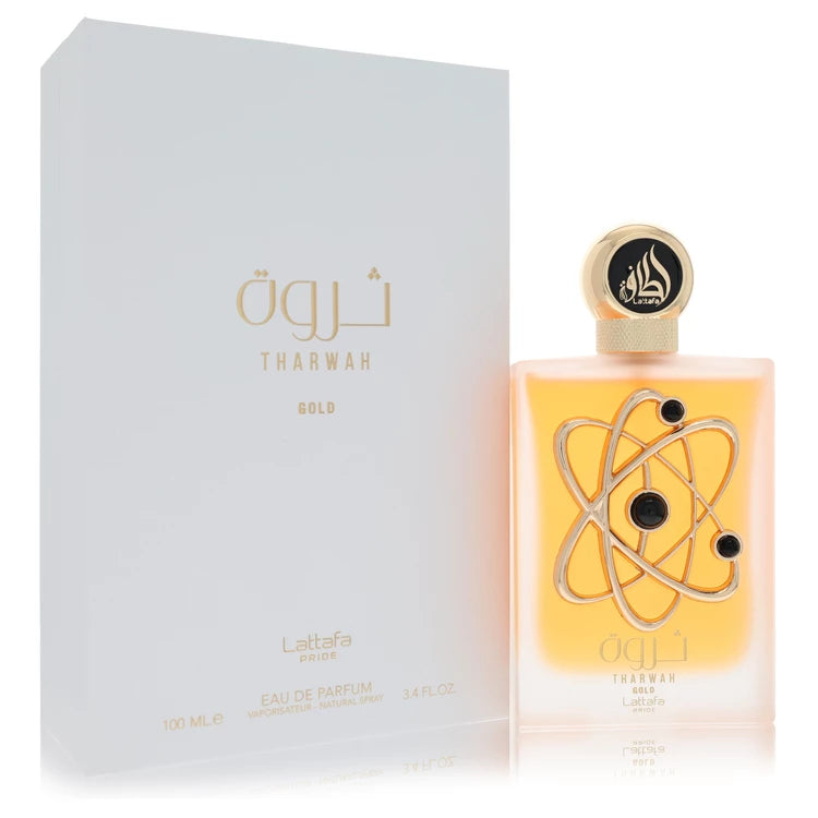Lattafa Pride Tharwah Gold by Lattafa for Women. Eau De Parfum Spray (Unboxed) 3.4 oz | Perfumepur.com